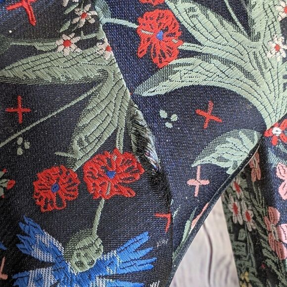 SAM EDELMAN CAMBELL FLORAL BROCADE BOOTIES - Picture 6 of 9